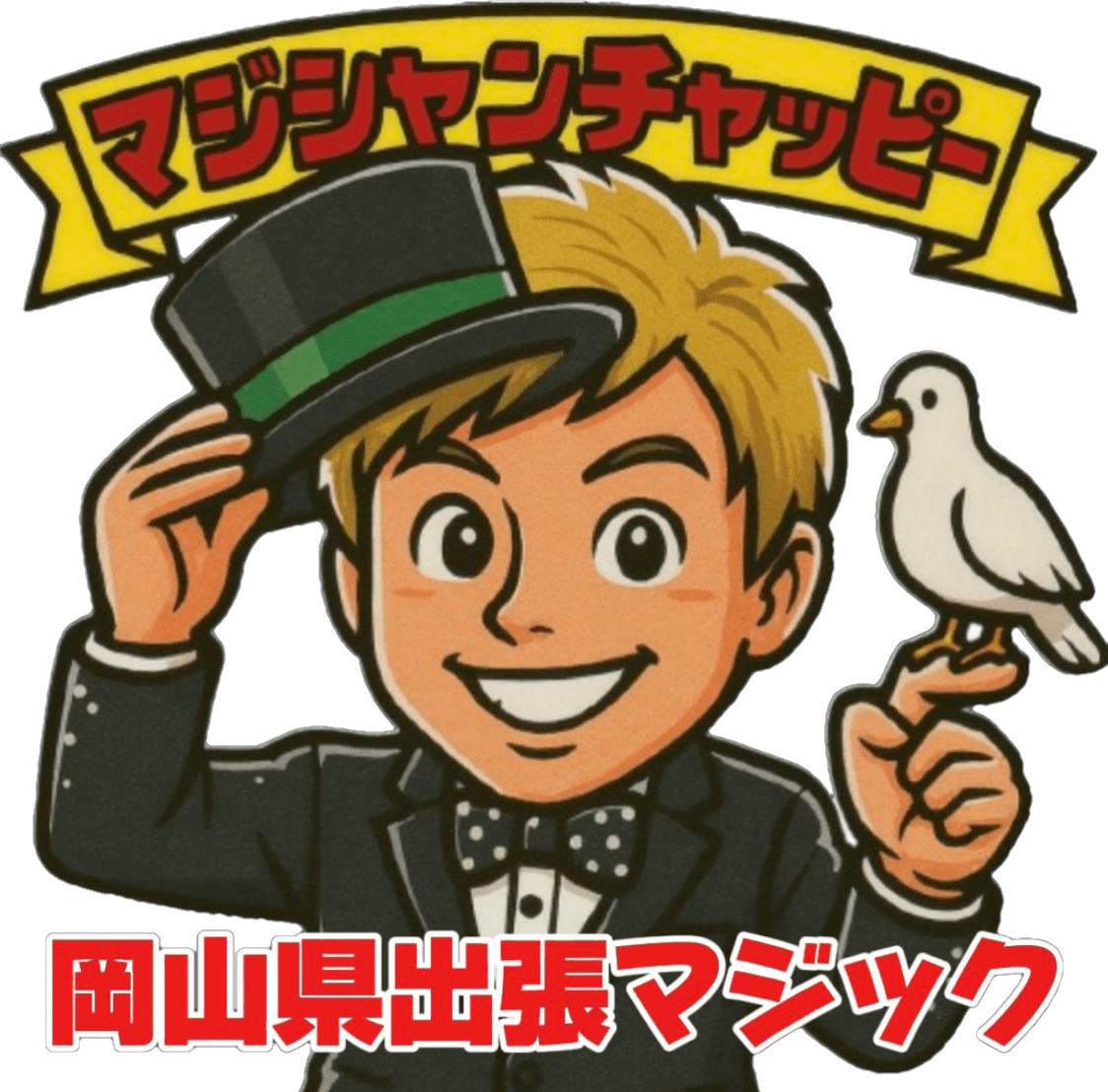 岡山県マジシャンチャッピー【公式HP】岡山県への出張マジックはお任せ下さい！