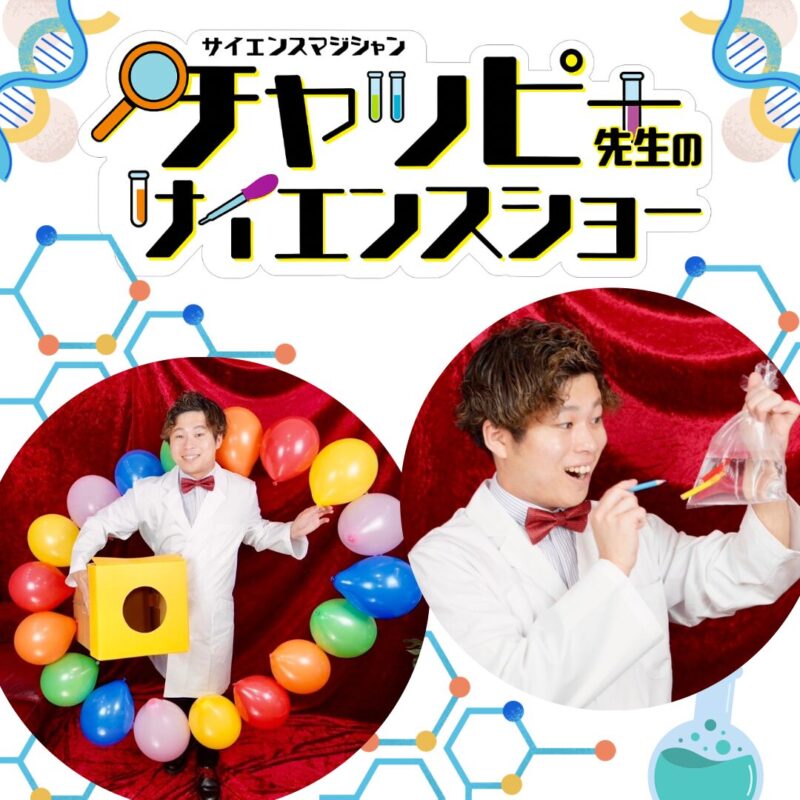 東京の小学校への出張サイエンスマジックショー