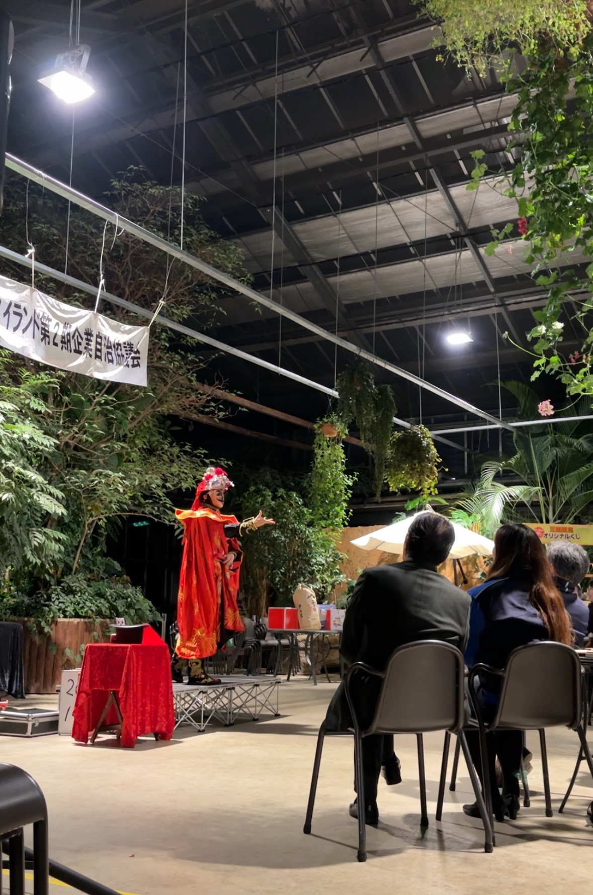 兵庫県出張変面マジックショー