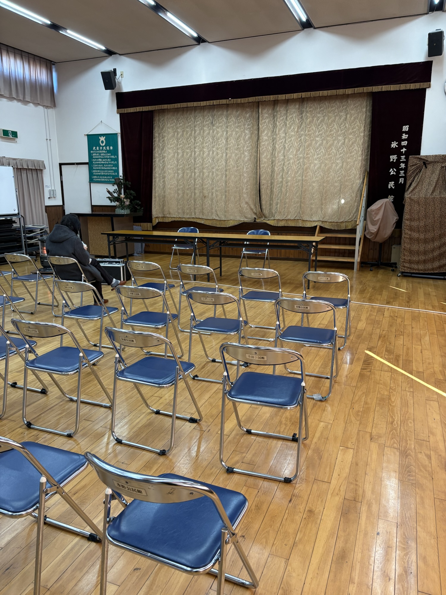 大阪地域イベントへのマジックショー会場の様子