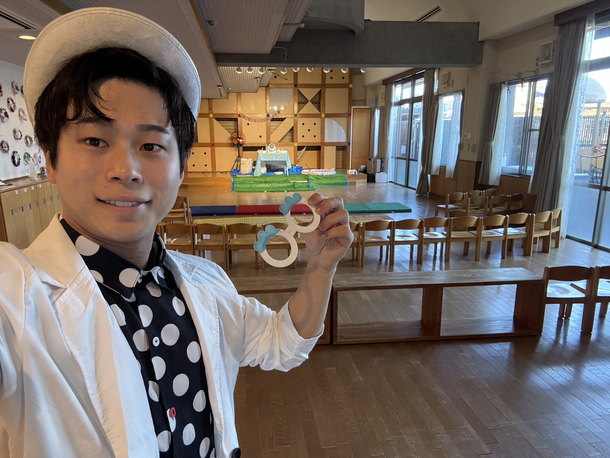 幼稚園の会場の様子