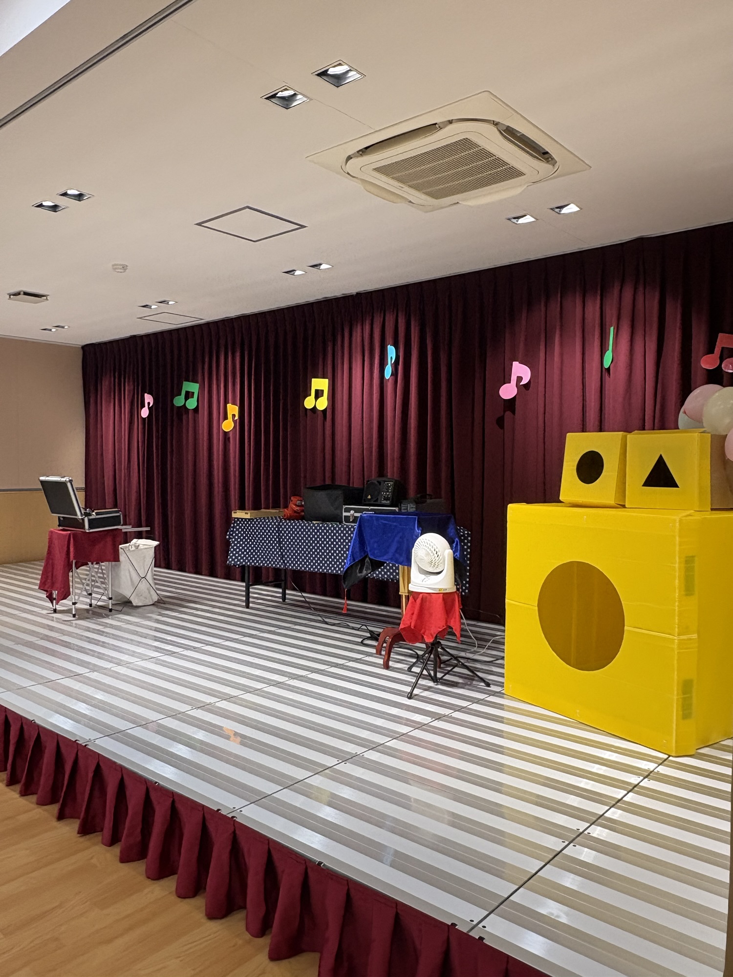 幼稚園お楽しみ会へのサイエンスショー