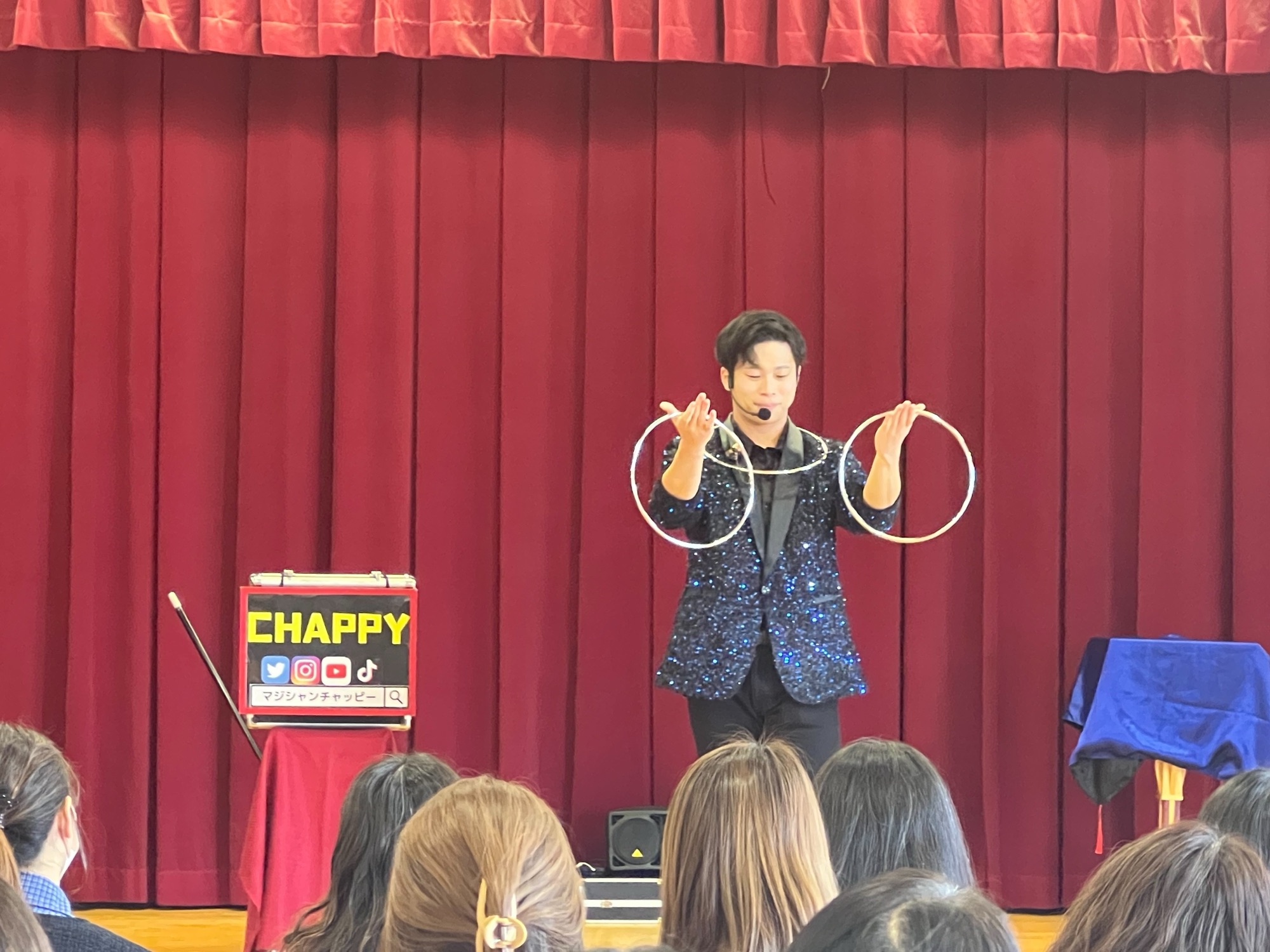 奈良県マジシャンのリングマジック