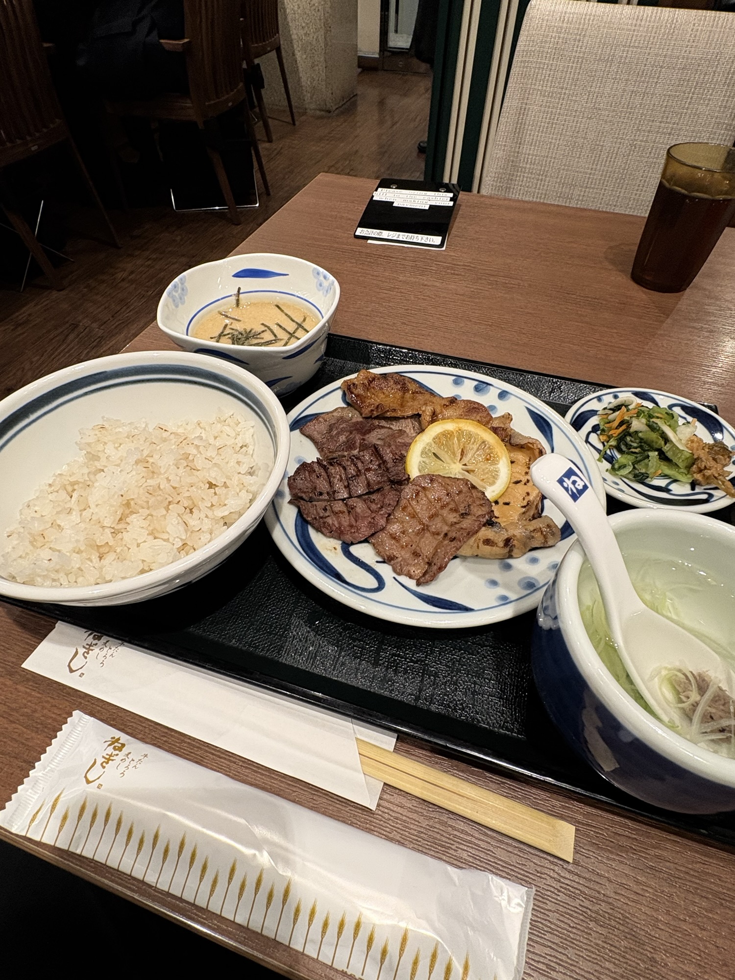 マジックショーに食べた東京名物