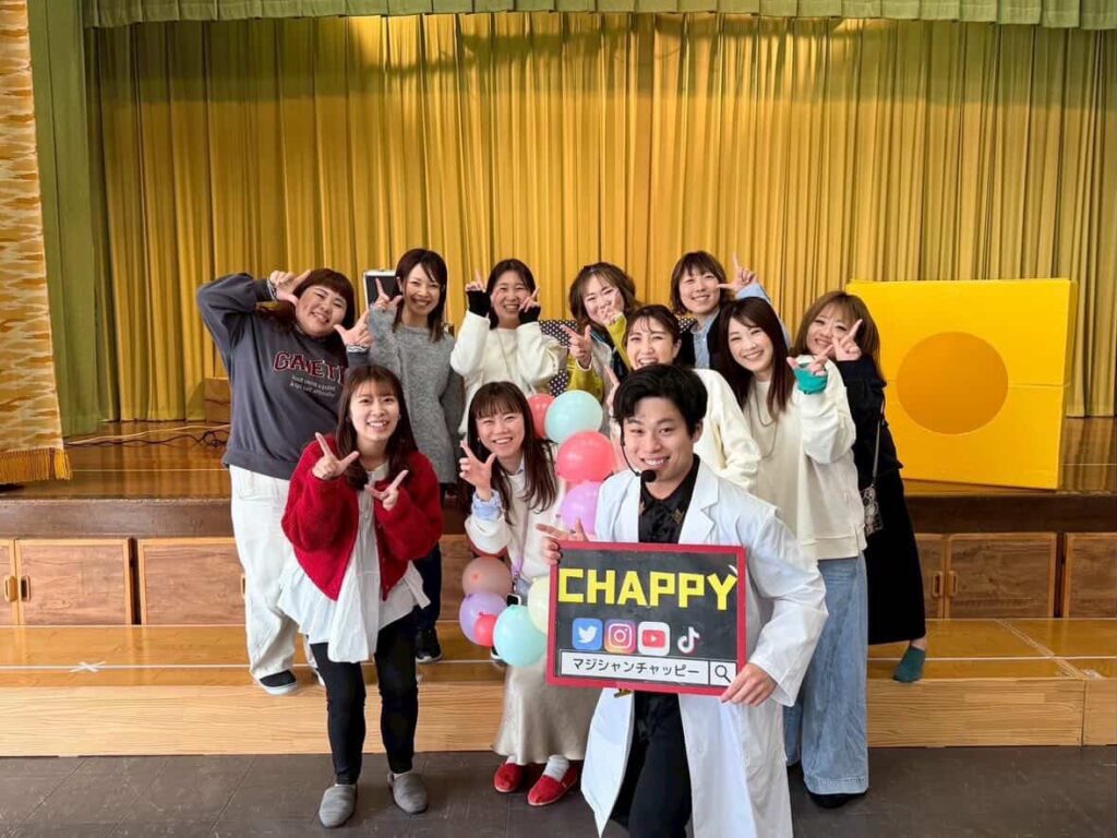 幼稚園にsて出張ショー