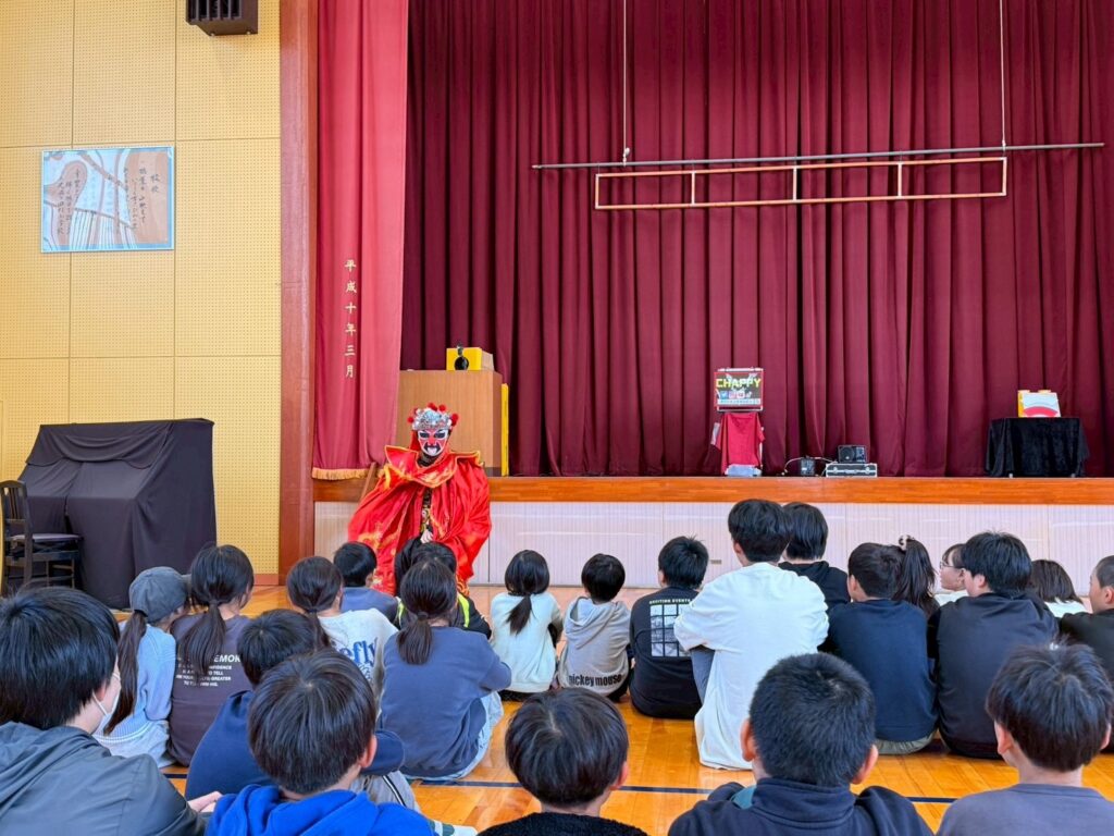 マジックショーの様子