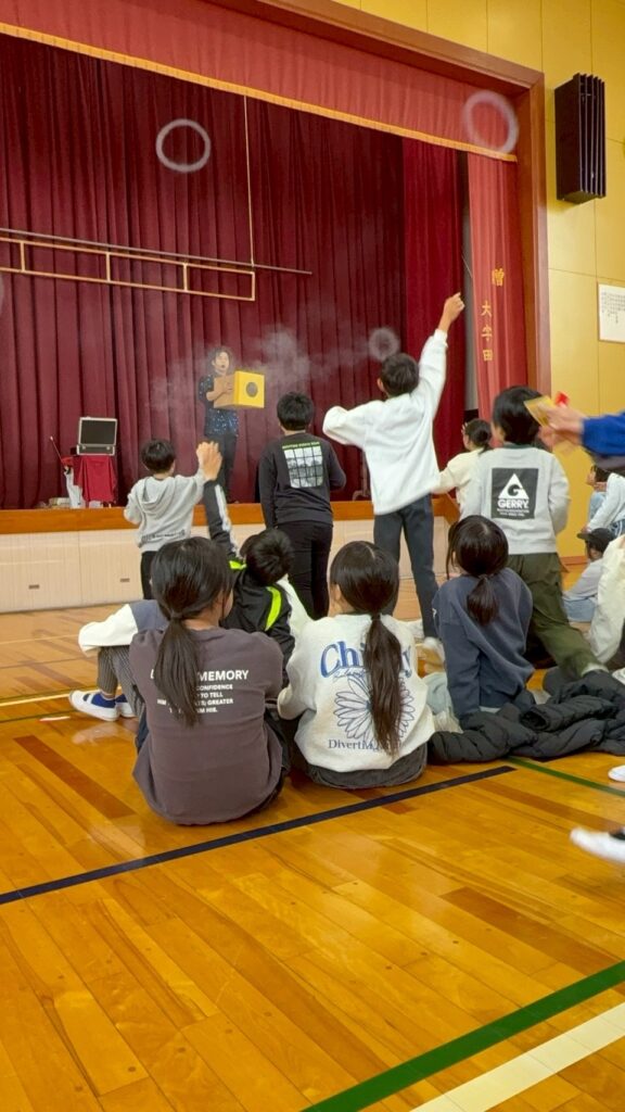 サイエンスショーの大人気演目も