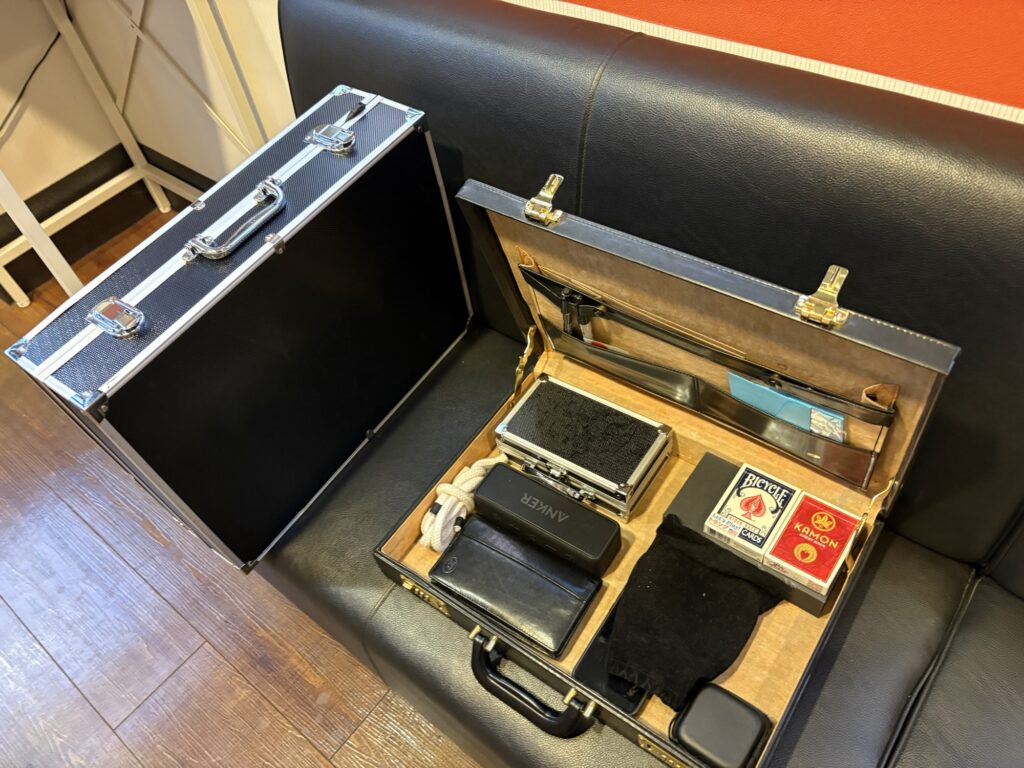 出張マジックの道具