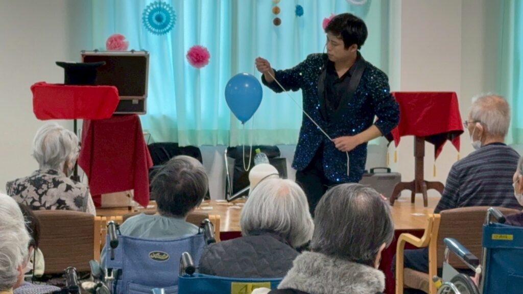 風船のマジック