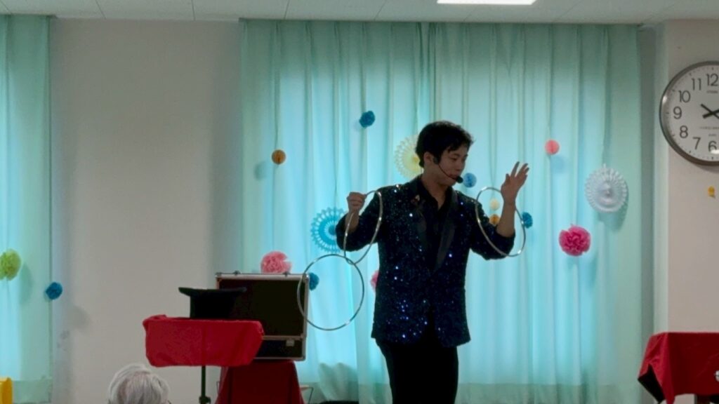 輪っかを使ったマジック