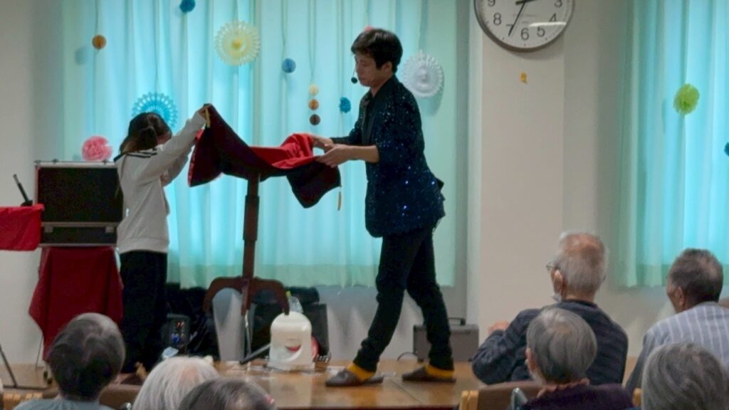 テコの原理を使った科学マジック