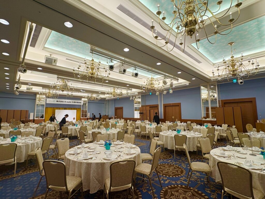 滋賀県のマジックショー会場の様子