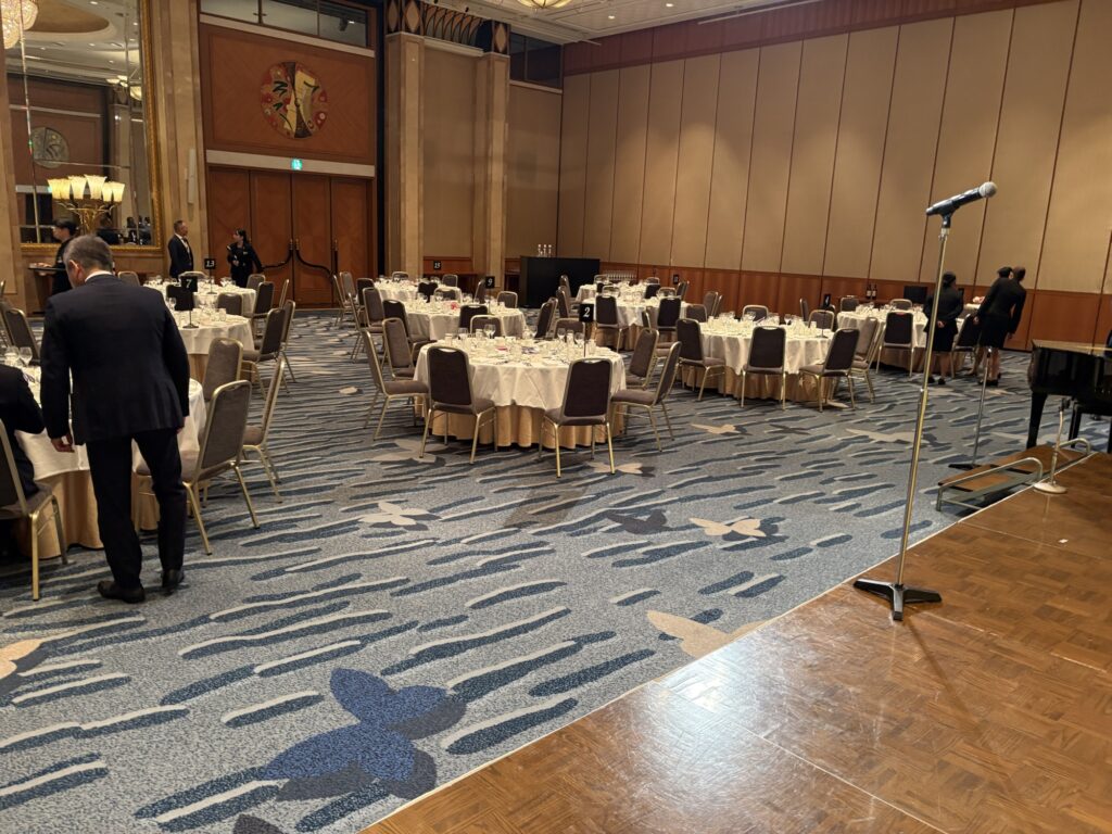 愛知県での出張マジックの会場の様子