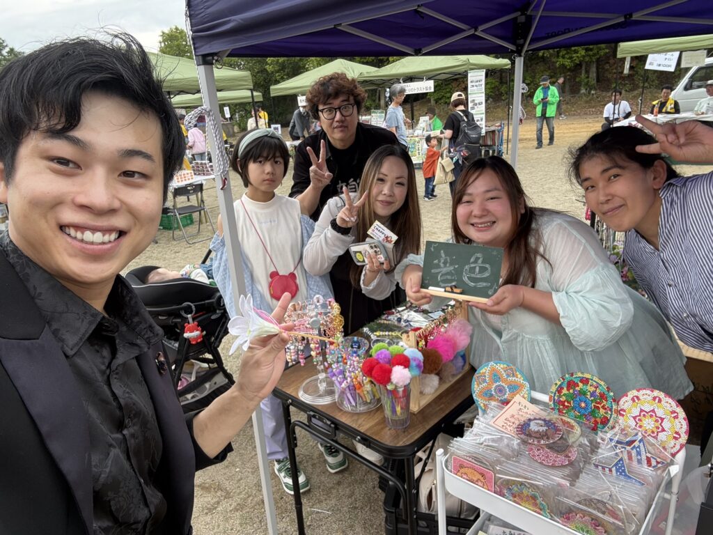 イベント出展者様との写真