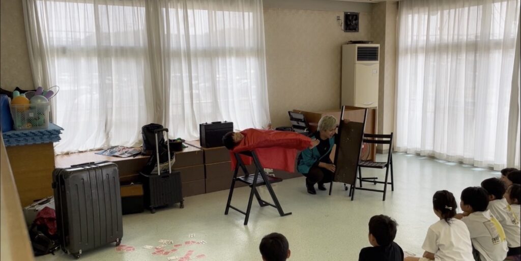 子供会への出張マジック