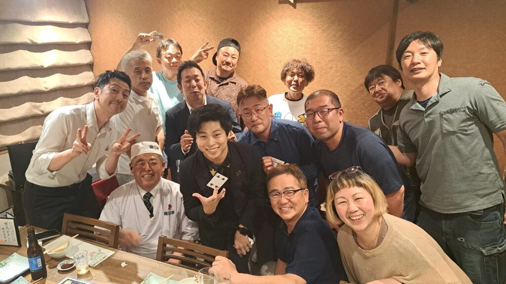 20分間のテーブルマジック