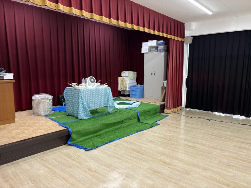 子供会の会場の様子