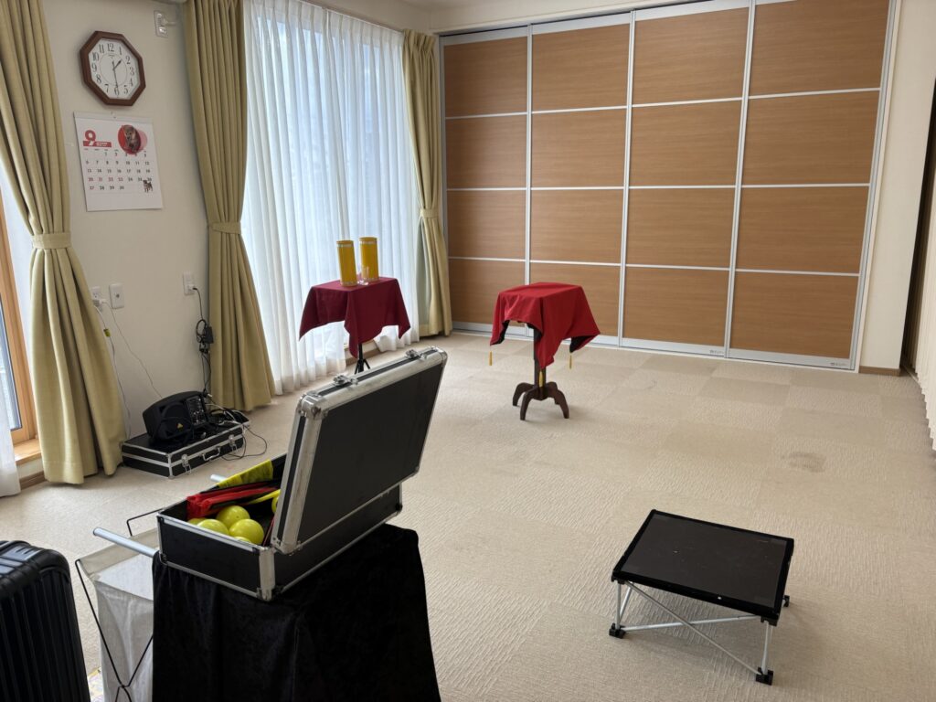 敬老会の会場の様子