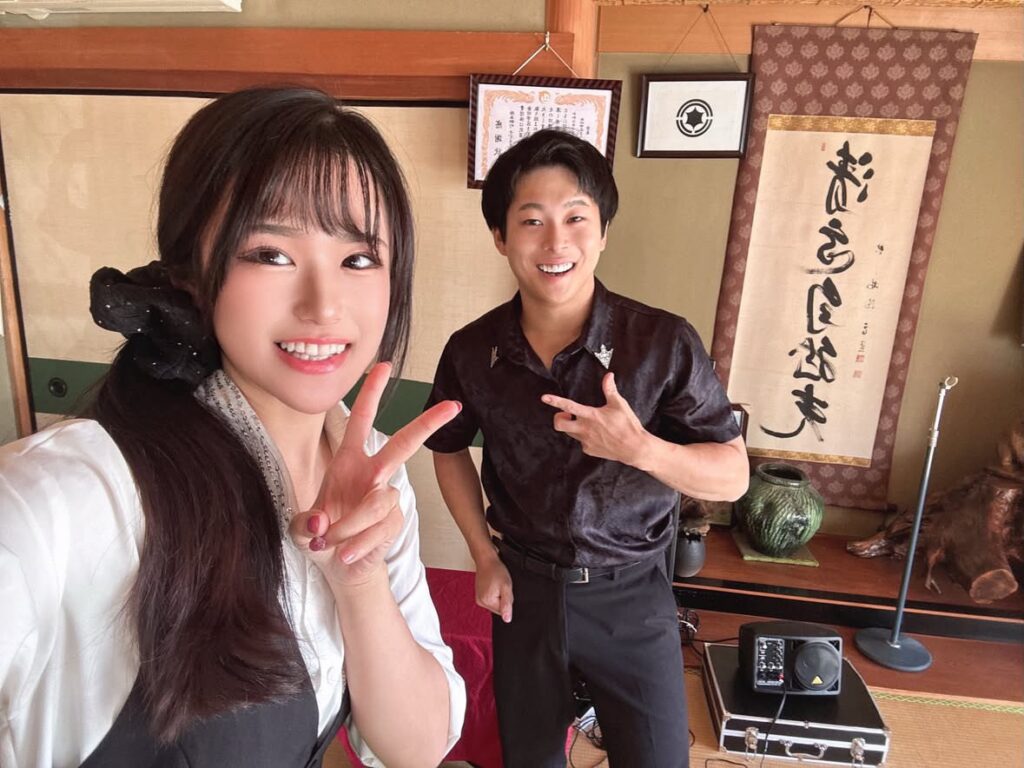 ご一緒したマジシャンとの写真